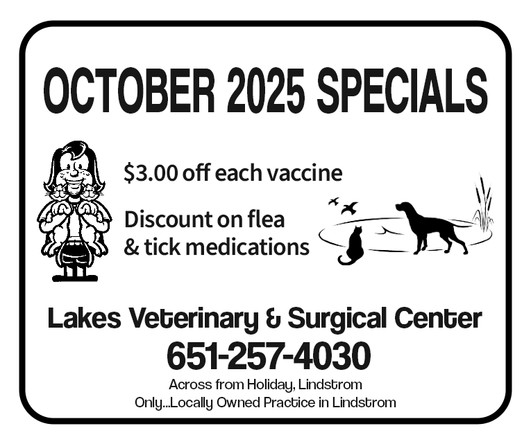 OCTOBER 2025 SPECIALS